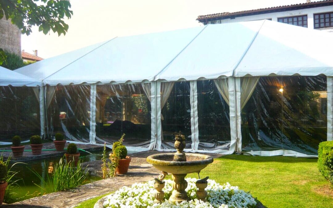 Las ventajas de celebrar bodas y eventos en Carpas